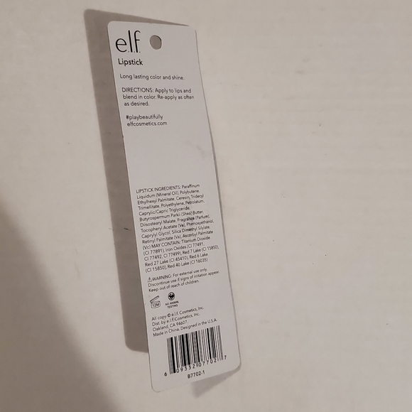 NWT! Elf Classy Pink Essential Color Lipstick - Picture 5 of 6